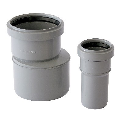 RACCORDO DI PASSAGGIO PVC-PP (IN PVC) Diam 50 Tubi Raccordi