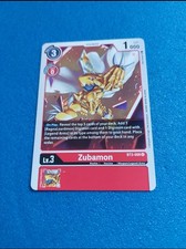 Zubamon bt3 008 card digimon game