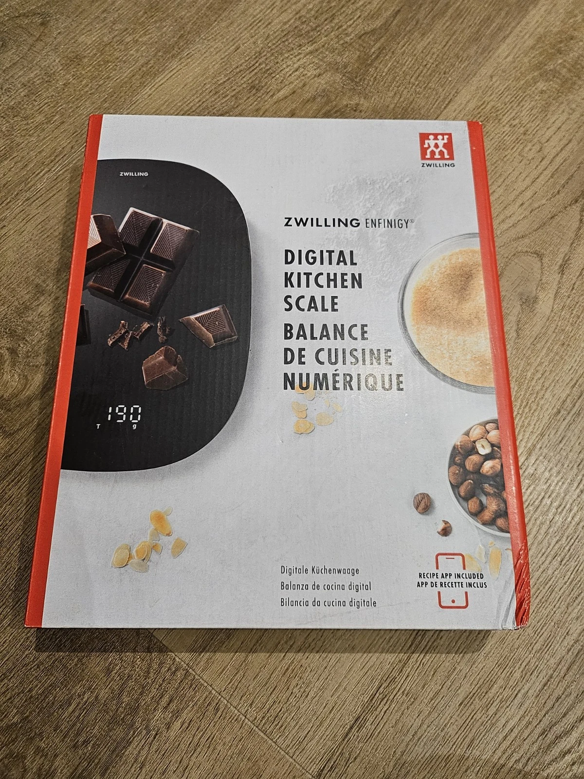 ZWILLING Enfinigy Digital Kitchen Scale Black