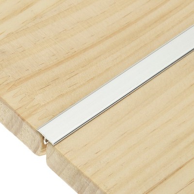 3Pcs T-Übergangsleisten für T-Molding, 2,95 ft x 0,39 Zoll, Matt-Silber