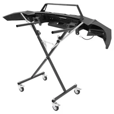 Folding Bumper Storage Stand Auto Panel Repair Paint Holder with Casters