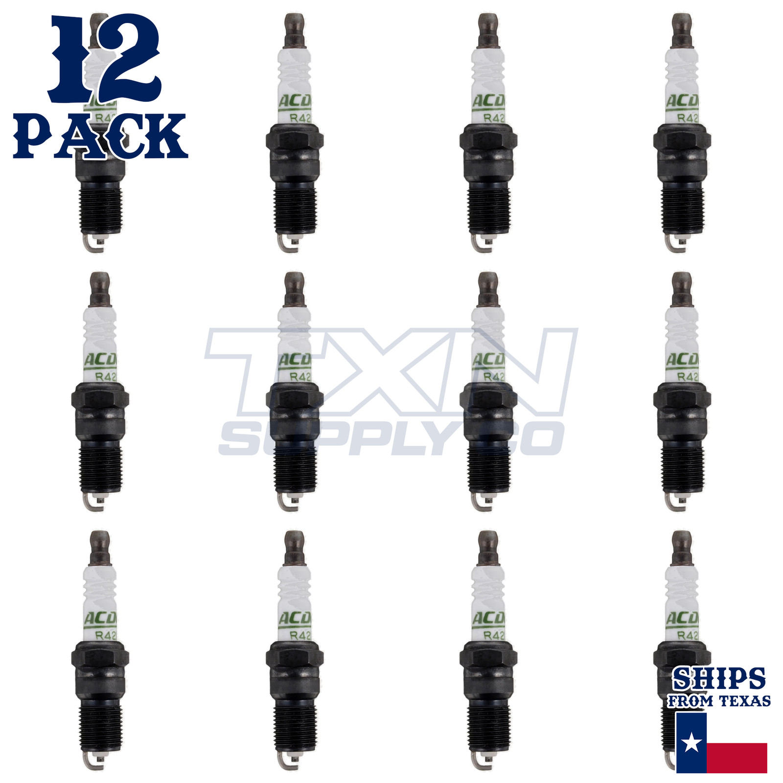 12 Pack ACDelco Spark Plugs R42LTS