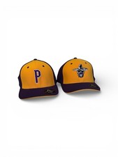 398F M2 Performance Flexfit Cap-Pacific Headwear-Primero Purple/Gold