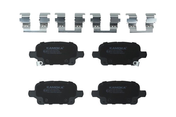 Kamoka Bremsbelagsatz Scheibenbremse JQ101364 FüR B16 Astra Opel Sports Tourer-image