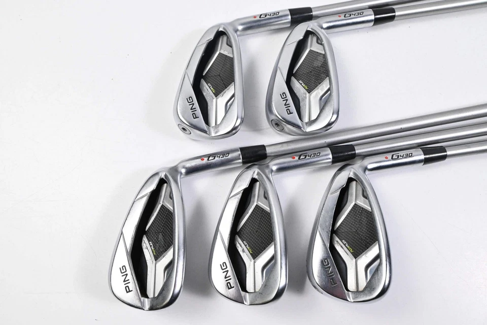 Ping G430 Irons / 7-PW+GW / Red Dot / Senior Flex Ping Alta Quick 35 Shafts - Image 2 of 4