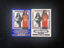 2025 Panini Franchise Features Press Proof Blue Aneesah Morrow RC Lot*2 OD32