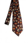 Vintage PIERRE CARDIN 4 X 58 Inch Circus Animals Silk Necktie