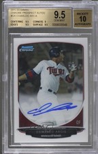 2013 Bowman Chrome Prospects Oswaldo Arcia #BCP-OA BGS 9.5 GEM MINT Auto 0l2