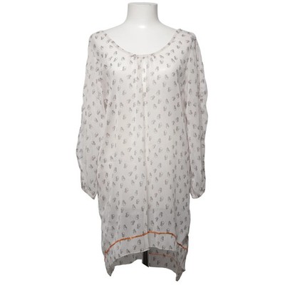 Love Forever, Strandkleid, Größe: L, Beige/Schwarz, Viskose, Sonstiges #eWv