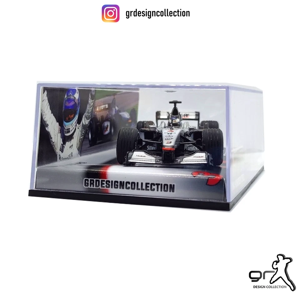 Mika Hakkinen - Mclaren Mp4/16 - F1 GP 2001 / Minichamps / 1:43 - Immagine 4 di 4