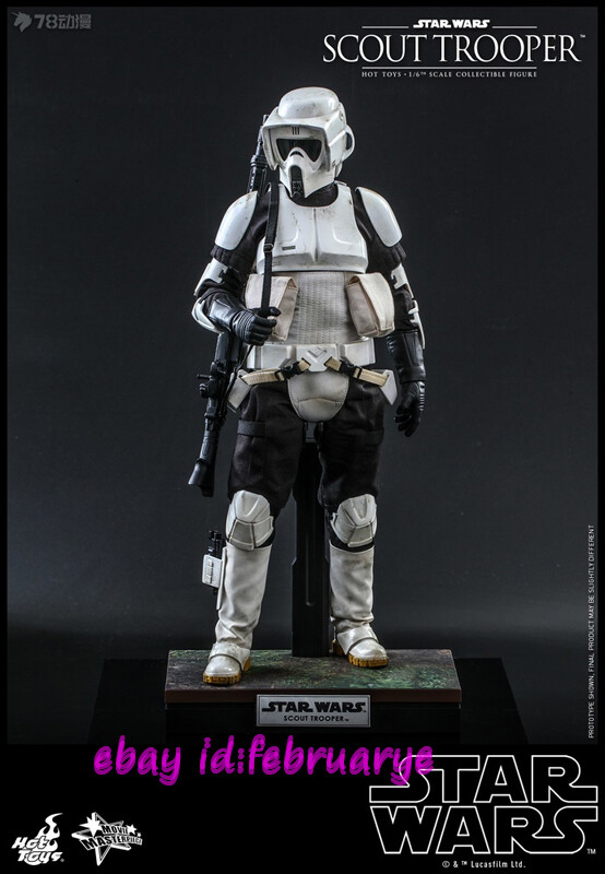 MMS611 ホットトイズ スカウト・トルーパー 1/6 フィギュア Hot Toys 1/6 Mms611 Star Wars:Scout Trooper Action Figure In