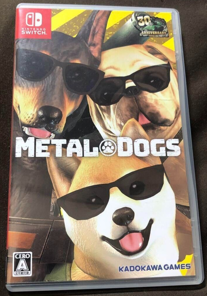 Metal Dogs Nintendo Switch juegos de disparos versión japonesa