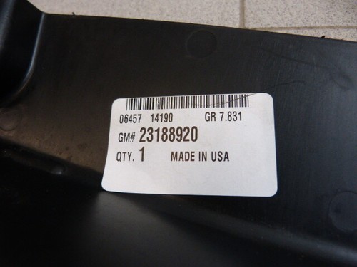 Cadillac Cts V 14-19 Cubierta Frontal Parachoques Delantero 23188920 - Imagen 9 de 9