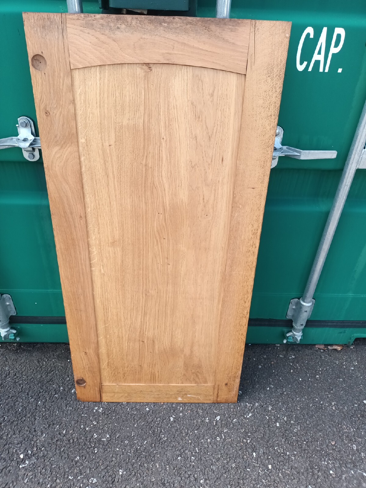 Solid Oak Wood Kitchen Cupboard Door. 600x1245 eBay