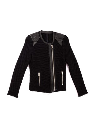 Ladies Iro Natasha Classic Short Knitted Jacket Size S