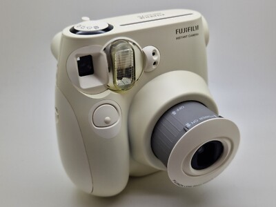 NrMint Cream Fujifilm Instax Mini 7s Sofortbildkamera funktionstüchtig aber ohne Film 2 Test
