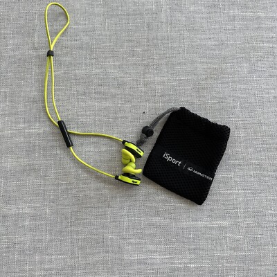 Monster Isport Superslim Bluetooth Wireless in-Ear Headphones Neon Green