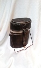 Szwajcarska armia polowa naczynia / gamelle 2-częściowa aluminiowa czarna SIGG 51