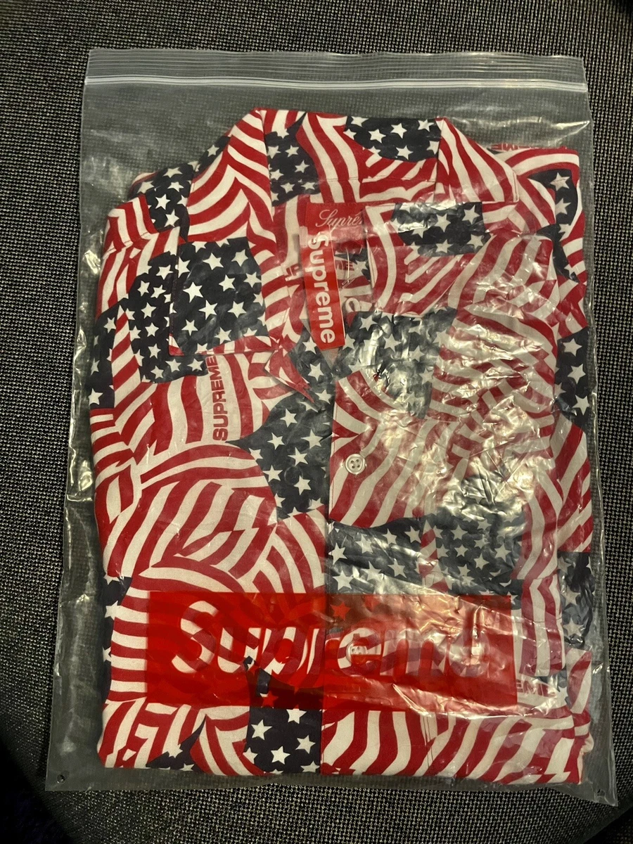 Supreme Flags Rayon S/S Shirt Men’s Size Small