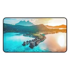 Bora Bora Desk Pad Protector, Desk Mat, Laptop Desk Pad, Computer Desk Mat