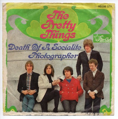 The Pretty Things    Death Of A Socialite  - Vinyl - Single 7'' Orig Cover