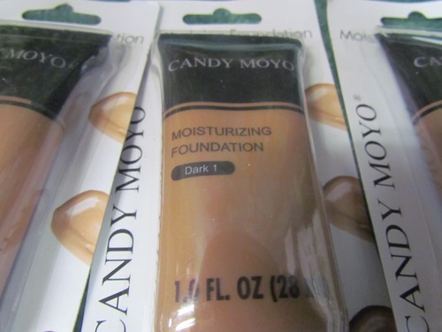 5 CANDY MOYO FOUNDATION MAKE UP DARK 1 OZ. NEW & SEALED - Picture 2 of 2