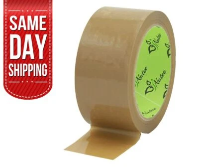 NATEE Brown Parcel Tape Packaging Packing Strong Sealing Carton Box 48mm x 60M