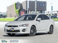 2017 Mitsubishi Lancer GTS|5-SPEED|LEATHER|SUN ROOF|BACK UP CAM|18 INCH A