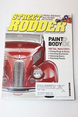 Street Rodder Magazine February 2008 Feb Creighton Helms '36 Roadster