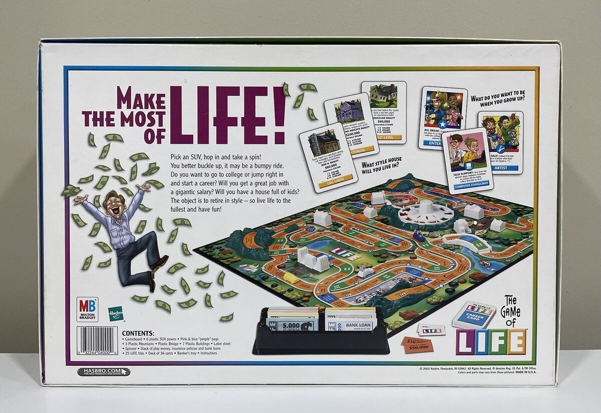 Milton Bradley Game of LIFE: Twists & Turns