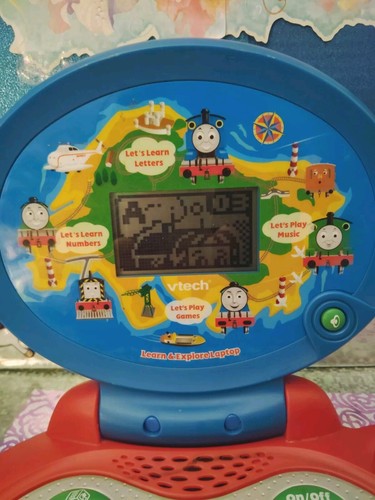 🦄Vtech /Thomas Tank Engine Train & Friends Learn Explore Laptop Educational Toy - Picture 13 of 24