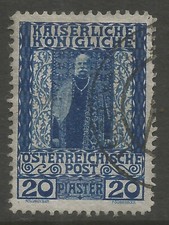 ??OSBURGH ? AUSTRIA LEVANT. 20pi USED.