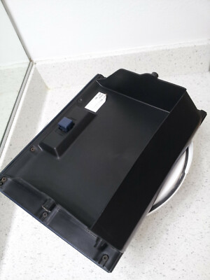 84-89 NISSAN 300 ZX BLUE GLOVE BOX DOOR ONLY, WITH A BROKEN LATCH