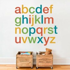 Alphabet Wall Decals
