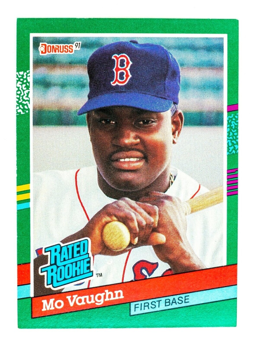 Mo Vaughn #430 (1991 Donruss) Rated Rookie Card, Boston Red Sox | eBay