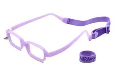 Miraflex New Baby 1 Kids Eyeglass Frames NB1 L Lavender 39/14