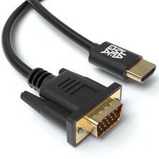 HDMI auf VGA Kabel - Konverter Audio & Videokabel für PC, Laptop HDTV 1,5m - 3m