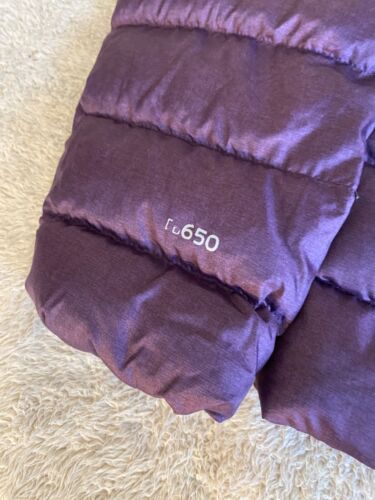 Eddie Bauer EB650 Down Puffer Jacket Coat Purple Plum Women Lightweight Packable - Picture 4 of 21