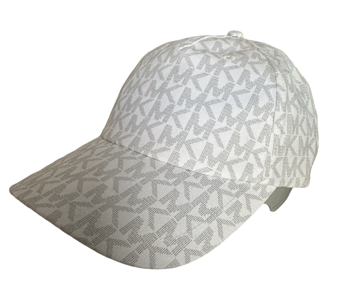 Michael KORS MK monogram logo baseball cap Michael Kors Monogram MK Logo Black / Silver | Mercari main image 3