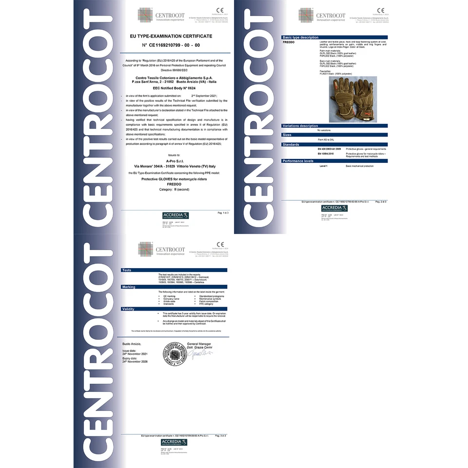 Guanti Invernali Moto Sci Antivento Imbottito Protettivo Impermeabili - Immagine 2 di 2