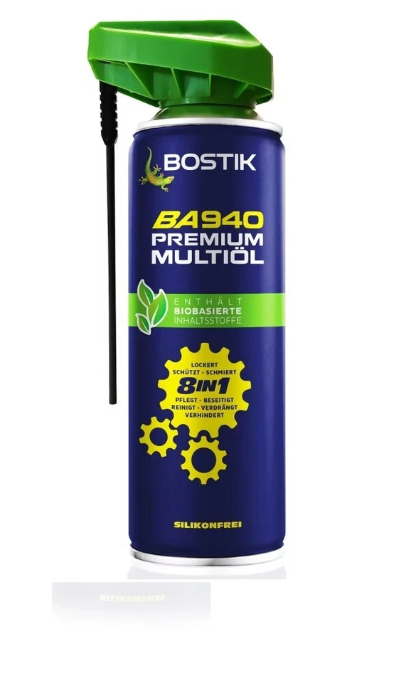BOSTIK BA940 Premium Multiöl biobasiert 8 in1, 300ml, silikonfrei, Alleskönner