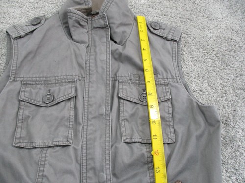 Chaqueta/chaleco Esprit EDC pequeño sin mangas bolsillos con cremallera calentador corporal - Imagen 12 de 16