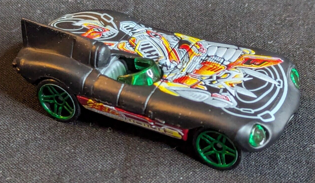 Hot Wheels Anime Jaguar D-Type Die Cast 1:64 Red 2002 base