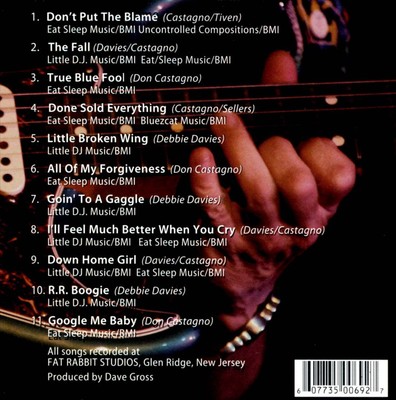 DEBBIE DAVIES AFTER THE FALL NEW CD
