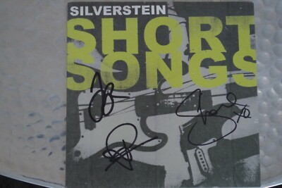 Silverstein - Short Songs  CD Album signed / autograph / signiert