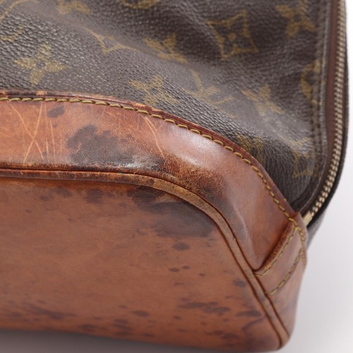 LOUIS VUITTON Alma PM Handtasche M51130 Monogram Leder Braun Gebraucht LV - Bild 10 von 11