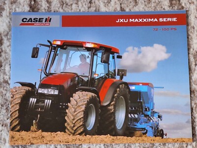 Case IH JXU Maxxima Serie   Prospekt Traktor Schlepper