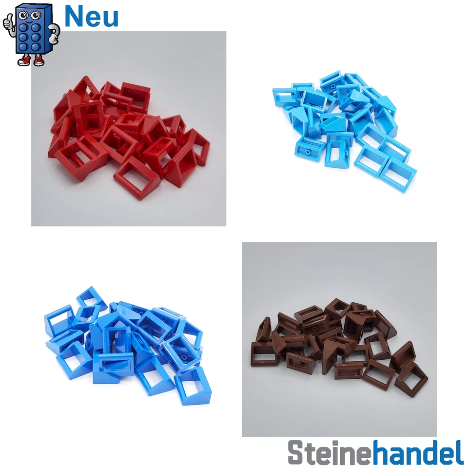 LEGO® Fliese mit Griff Tile modified 1x2 25 Stück ( 2432 ) - Bild 2 von 2