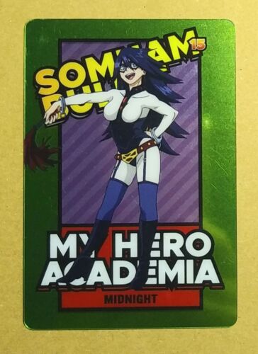 My Hero Academia Metallic Card Collection 15 Midnight - Picture 1 of 2