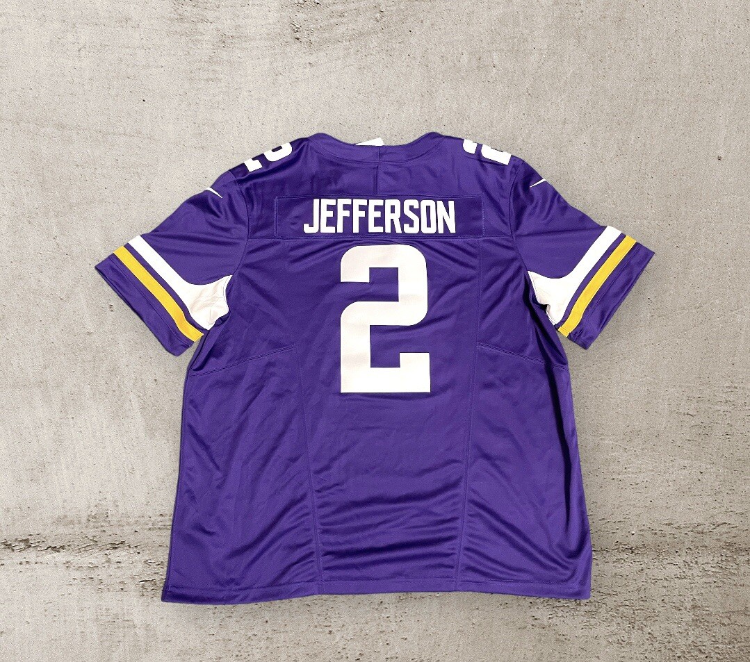 Justin Jefferson Jersey Vikings Throwback Jersey 2019 Minnesota